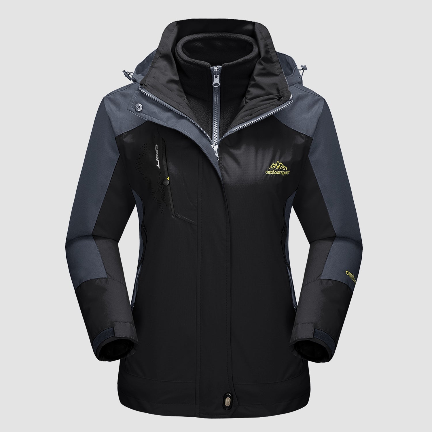 ANNE | 3-IN-1 WATERPROOF FLEECE LINED COAT