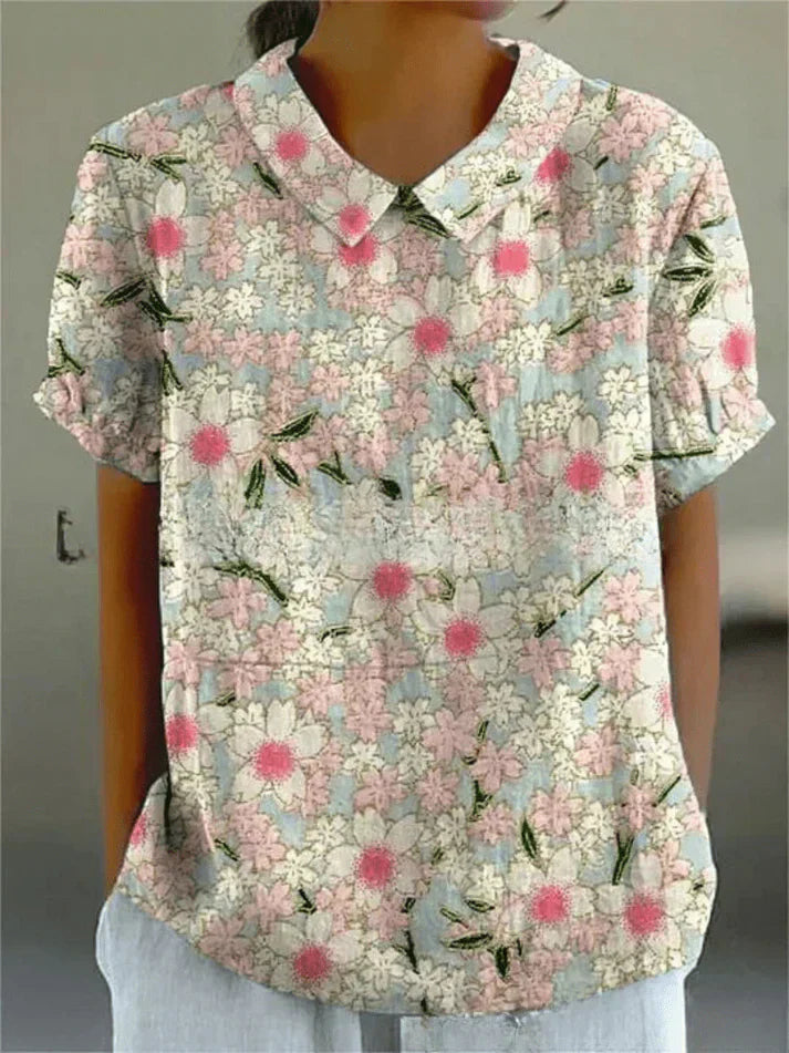 Inga | Stylish Casual Floral Blouse